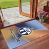 Crystal Velvet Rug Custom Name Text, Soft Non Slip Floor Mat Home DecorFC Zürich