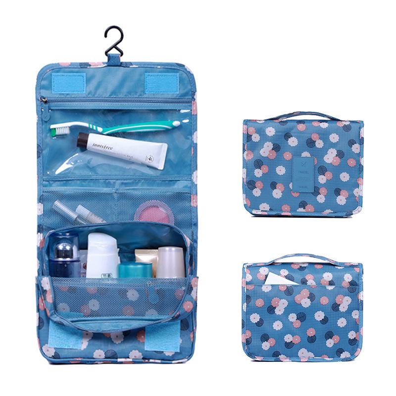 Hanging Bag Makeup Cosmetic Bag Wash Organizer Toiletry Case Cosmetic Bag Wash Bag Storage Pouch Makeup Bag Travel Jewelry Accessory