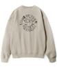 KULTE Swirl Logo Crewneck L.Beige