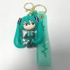 Kawaii Hatsune Miku Keychain Anime Doll Bag Pendant Cartoon Small Decoration Accessories Car Key Chain Backpack Charm Gifts