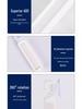 Built-In Refrigerator and Freezer Thermometer with Hygrometer for Home and Baby Storage