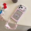 Cartoon crying baby is suitable for iPhone17Pro mobile phone case, Apple 16Pro mirror 15Pro card bag 14Pro lanyard.