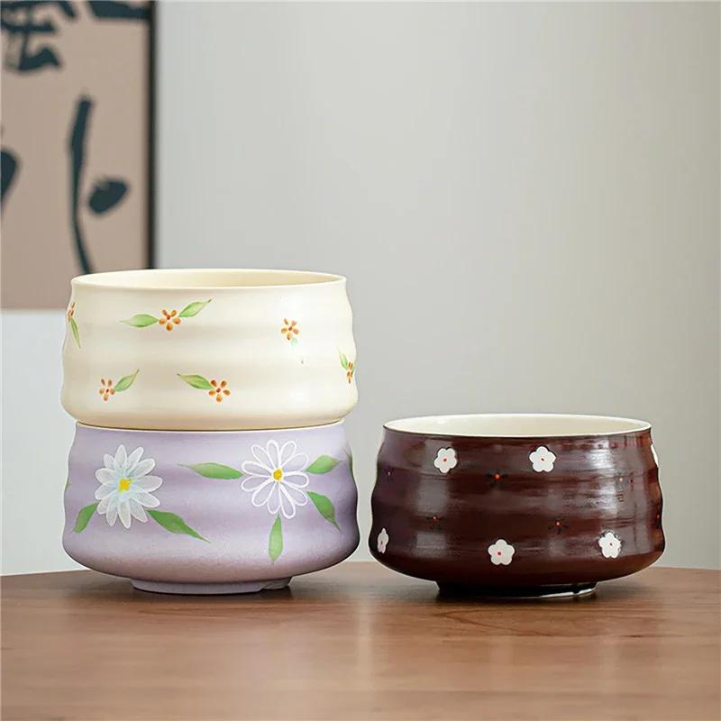 4PCS Matcha Tea Set Tool Stand Kit Ceramic Bowl Whisk Scoop Gift Ceremony Traditional Japanese Accessories Matcha Blender Set