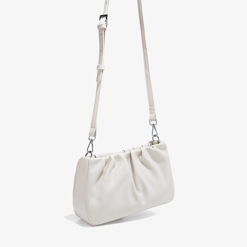 Niche Bag New High-end Single Shoulder Armpit Bag Women's Summer Texture Versatile Pleated Chain Bag