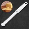 Cheese Butter Slicer Pissza Knife Sharp Cutter Soft Handle Cutter White Useful Kitchen Cheese Tools