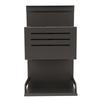 Wall Mount Utensil Rack Grey Aluminum Alloy Easy To Clean Multi Use Wall Utensil Organizer Rack for