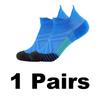 1/3/5 Pairs Men Women Socks Sports Compression Running Protector Ankle Protection High Elastic Pressure Boat Ankle Socks Short