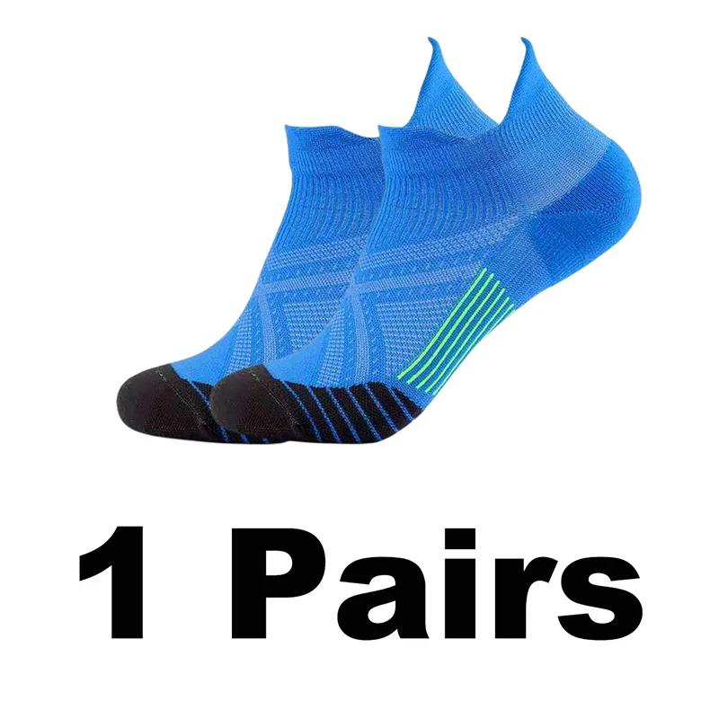 1/3/5 Pairs Men Women Socks Sports Compression Running Protector Ankle Protection High Elastic Pressure Boat Ankle Socks Short