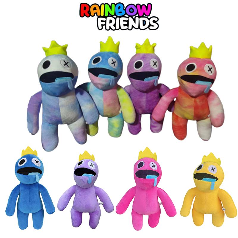 Friends Roblox Rainbow Blue Plush Toy Purple Stuffed Doll Kid Gift Birthday Xmas