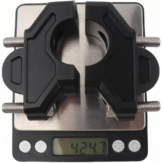 1 Paar Motorrad-Lenkererhöhung Adapter für Pan America 1250 RA1250 1250 Special RA1250S 2021-2024 CNC-Aluminium-Lenkererhöhung Klemme 35mm Erhöhung