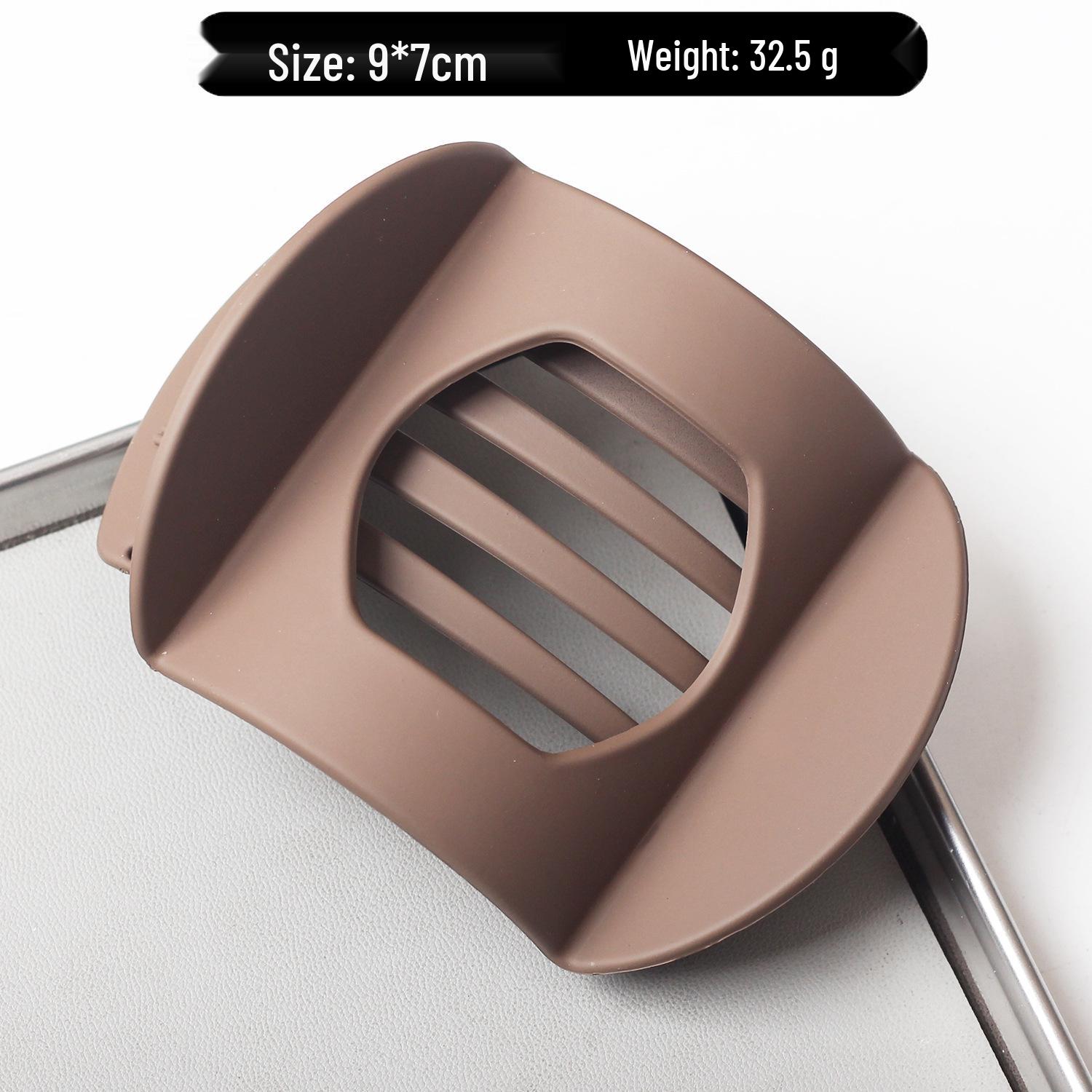 

Полая квадратная заколка для волос с пятью зубцами: Универсальная горизонтальная клипса для головных уборов и укладки волос