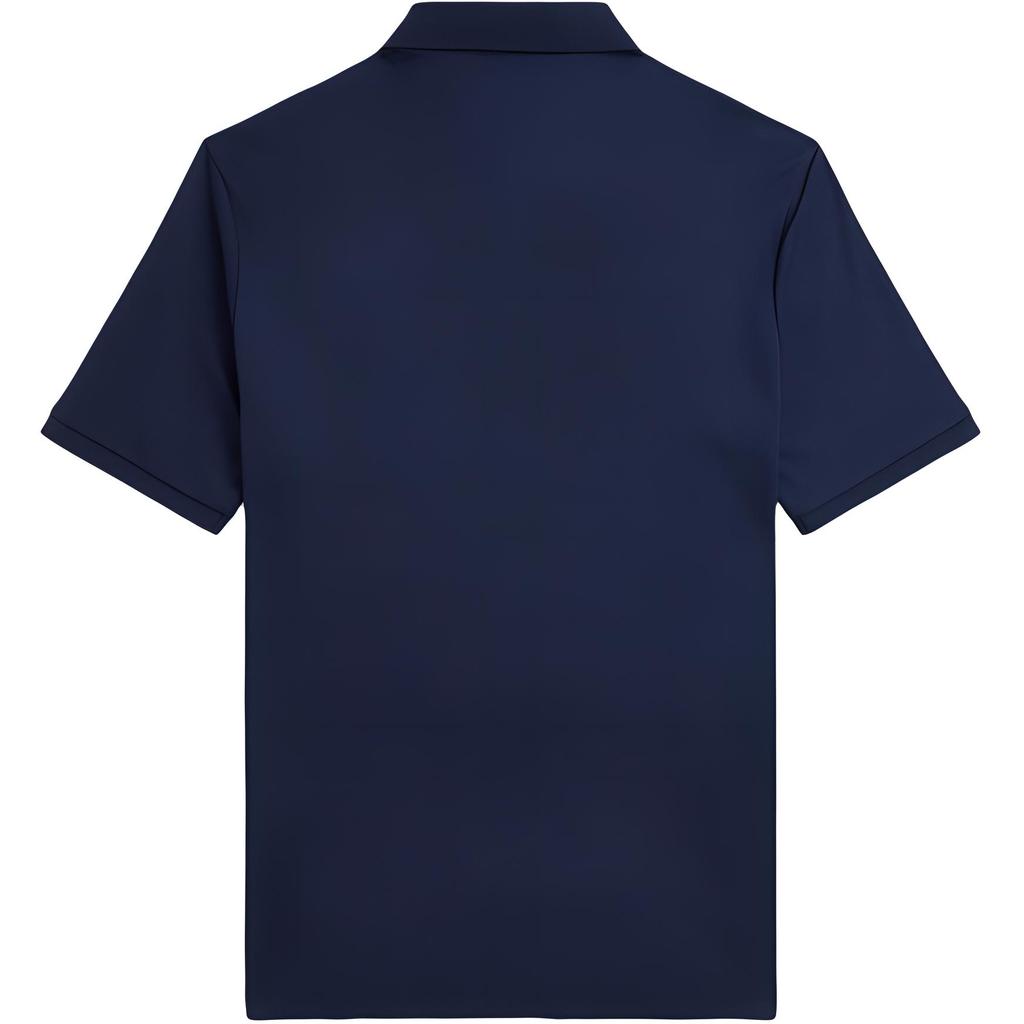 Polo Ralph Lauren Einfarbig Logo Bestickt Pullover Lässig Kurzarm Poloshirt Herren Oberteile Elegant-Dunkelblau MNPOKNI1N822975-410