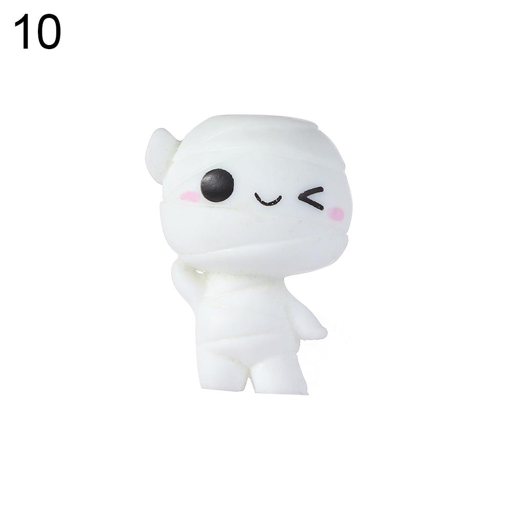 1Pcs Ghost Garden Decorations Miniature Figurines Cute Micro Landscape Ornaments Halloween Decor Halloween Ornaments Resin Craft