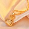 Fashion Vietnamese Sand Gold Lucky Bag Pendant Women's Copper Gold-plated Jewelry