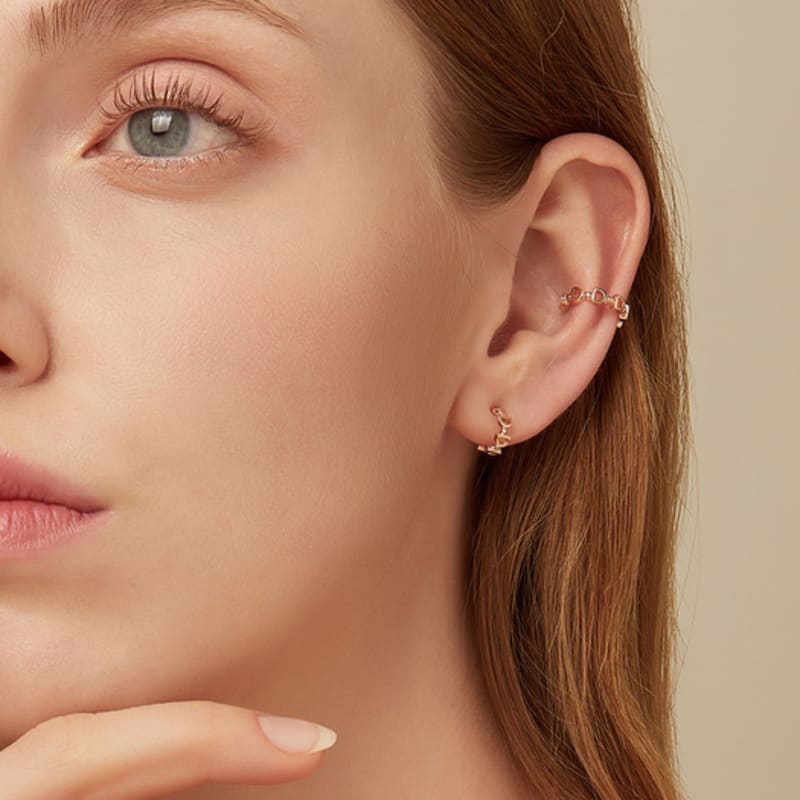 DIDIER DUBOT Miss Do Silver Ear Cuff JDREP4S03XX