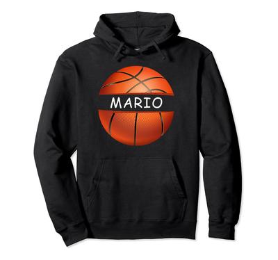 Personalisierter Mario Sports Basketball Hoodie mit neuartigem Design