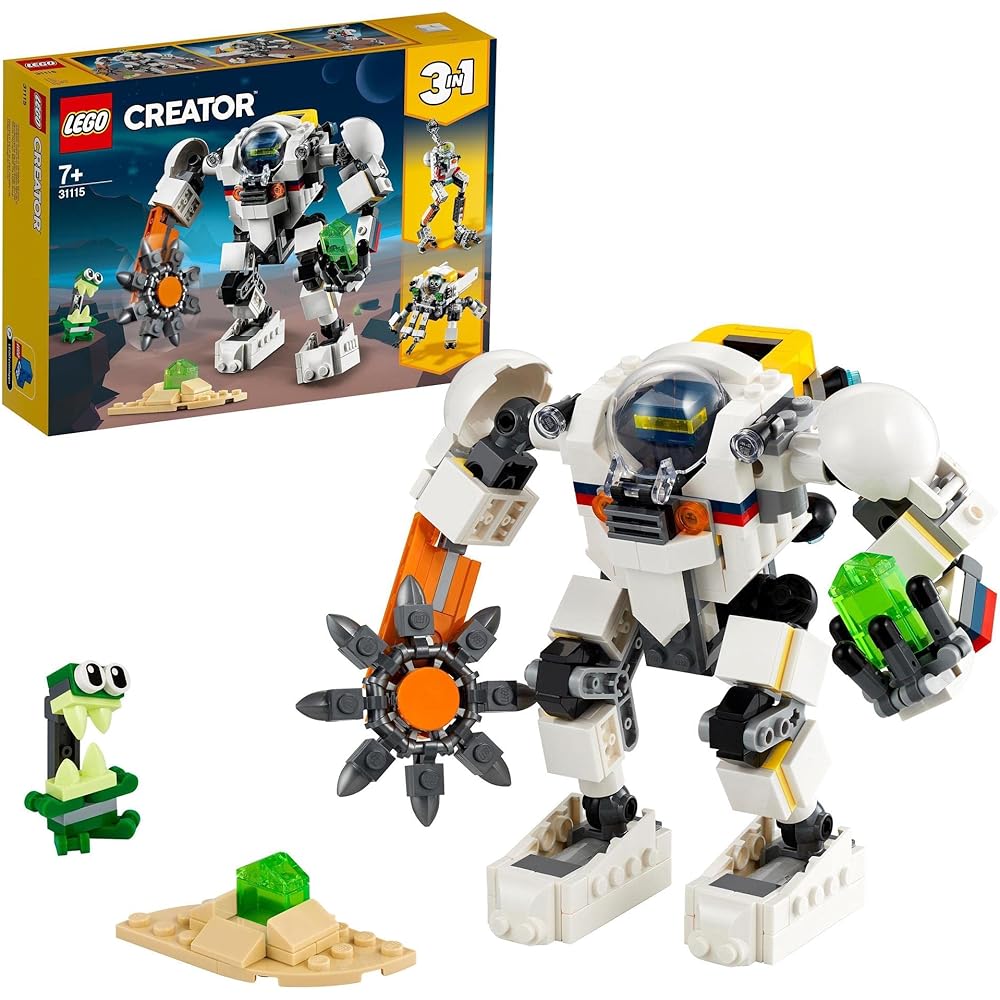 LEGO Creator Space Exploration Robot 31115 Building Blocks Toy for Kids Age 7 and Up