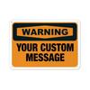 Custom Metal Sign Personalized Aluminum Plaque Outdoor Home Garden Decor