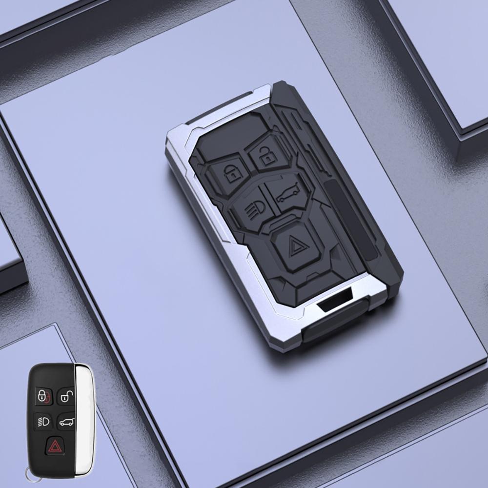 Zinc Alloy Car Key Case Cover Holder For Land Rover Range Rover Discovery 5 Sport For JAGUAR XE XF XJ F PACE Accessories