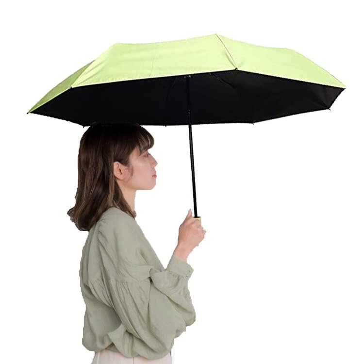 KITATU Folding Parasol for UV Suitable for Sunny and Rainy Sunburn Heat Water Rain Typhoon Rainy Season Cute Design Women, Lightweight, Protection,