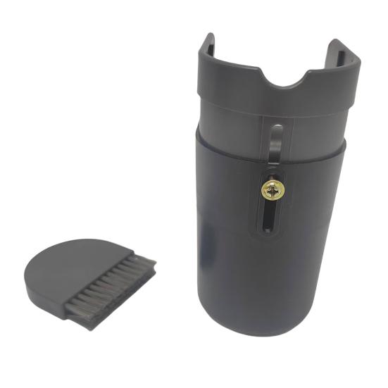 Trash Can 0.5L Mini Hanging Desktop Garbage Can with Broom Brush Compact Design Easy To Install Tiny Trash Bin Countertop Wastebasket