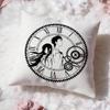 Anime S-Steins Gate Kissenbezug Premium Komfort Wendbares Kissenbezug -Zwei-in-Eins-Design für Jeden Raum & Auto Innenraum