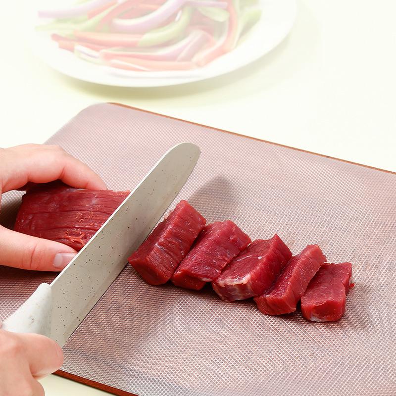 Kitchen Cutting Mat Antibacterial Large Camping Chopping Board Cutting Mats Table Cushion Kitchen Tool For Cooking Traveling