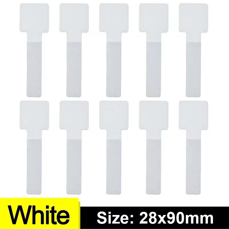 10pcs Reusable Cable Organizer Self Adhesive Cord Rope Holders Desk Wire Winder Cable Tie Organizer Cord Protection Straps