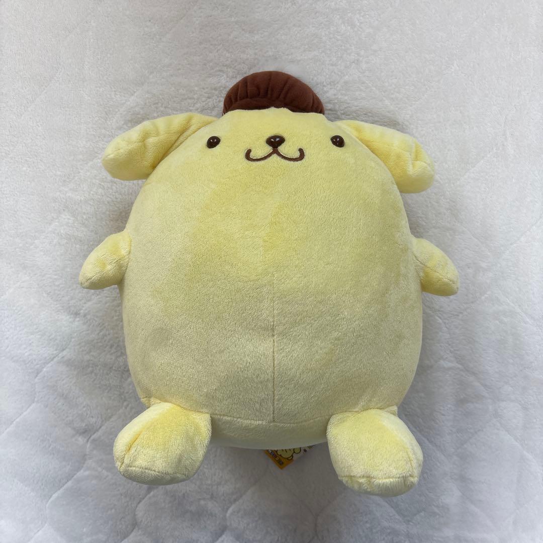 Pom Pom Purin BIG stuffed animal with fake fur