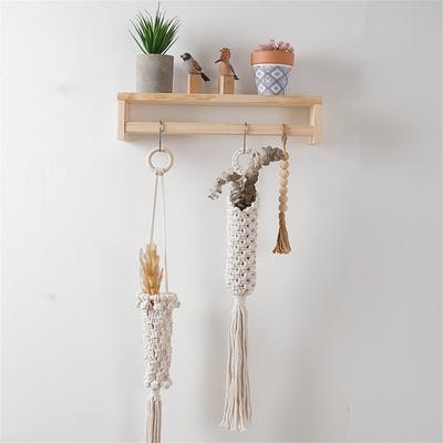Macrame Plant Hanger Plant Hanger Indoor Windchime Style Hanging Plant Holder Plant Hanger Boho Hanging Planter