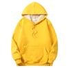 2022 Men's Plus Size Lambswool Hoodie - Solid Color, Thick, European & American Style