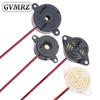 Wired Active Buzzer Assortment Kit 3-24V SFM-20B/SFM-27 (White/Black)/SHD4216  DC Continuous Sound for Alarm Systems & Arduino