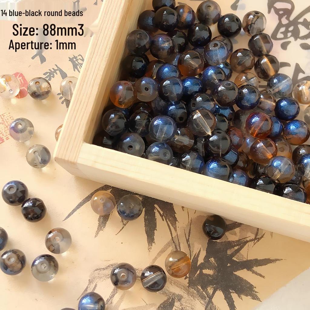 Chinese Bamboo Lampwork Spacer Beads for DIY Jewelry