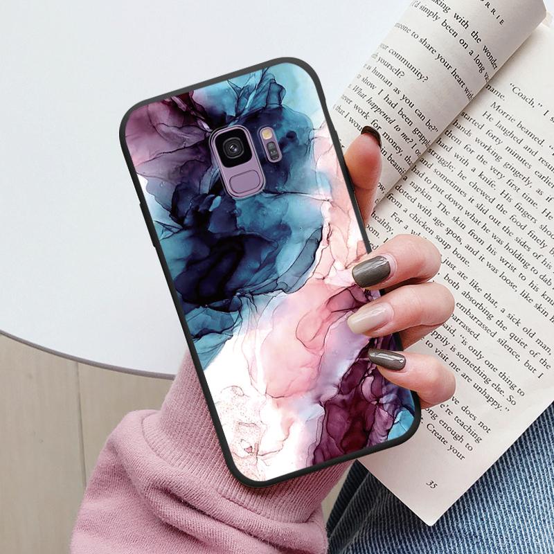 Color Luxury Marble Case For Samsung Galaxy S9 S 9 Plus Fundas Soft Silicone Protection Back Cover For Samsung S9 Shockproof Bag