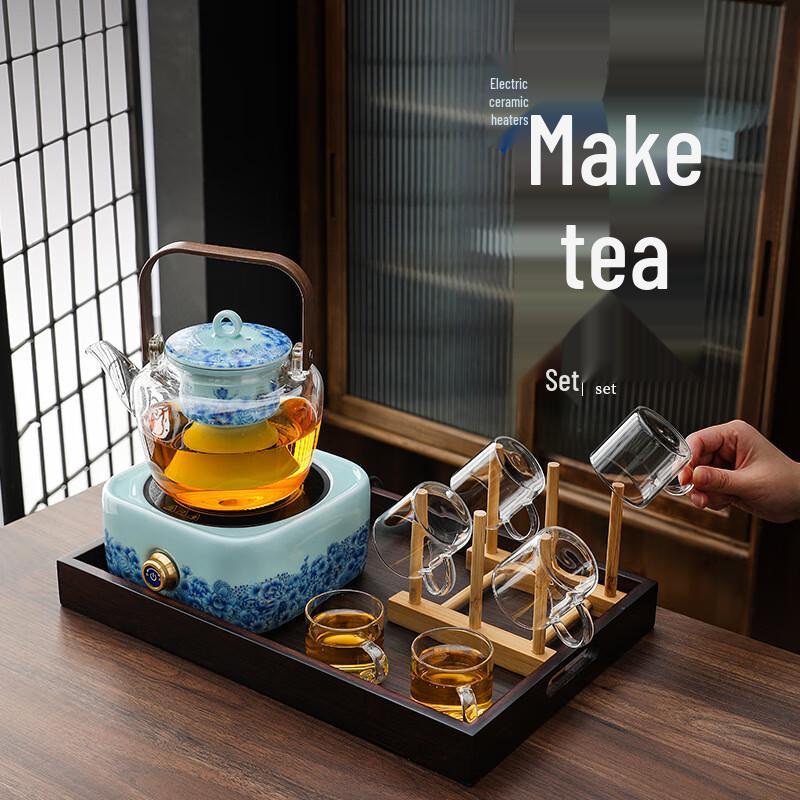 Electric Ceramic Tea Brewing Stove Set