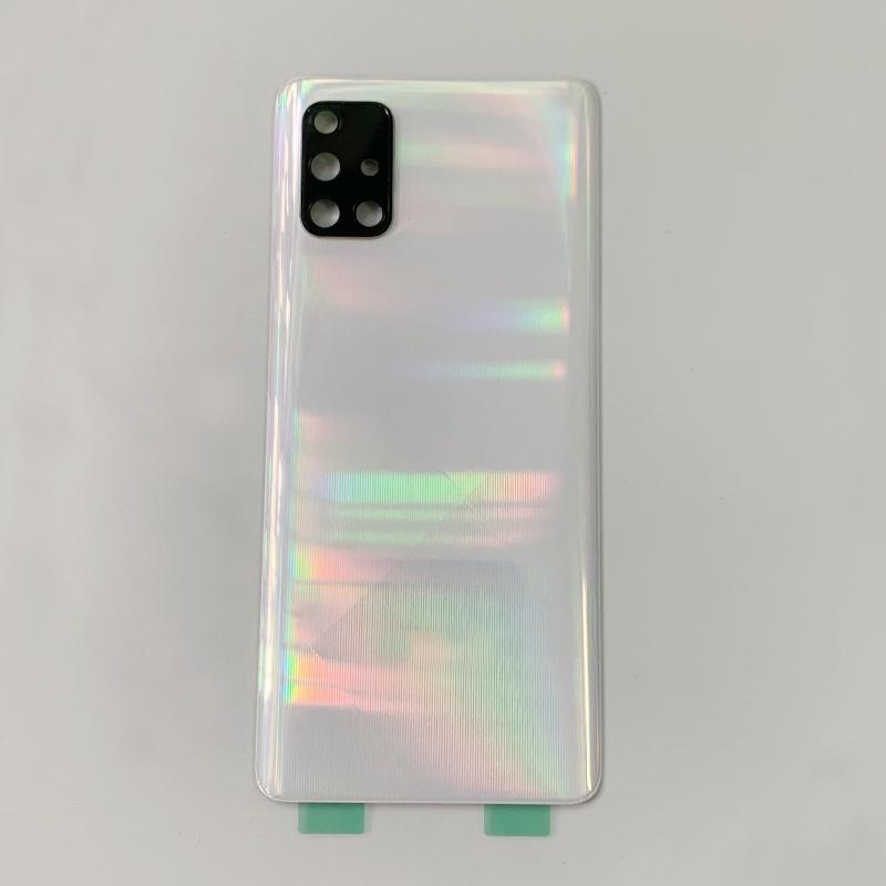 Battery Back Cover Door Housing For Samsung A31 A315 A51 A515 A71 A715 With Logo Replacement Parts
