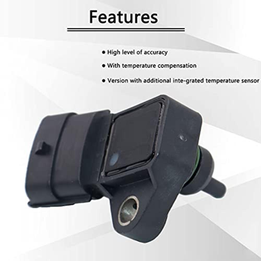 2pcs 39300-2B100 Manifold Absolute Pressure Sensor for Hyundai Elantra Equus Sonata Tucson Azera Kia Rio Soul Sorento MAP 08-16