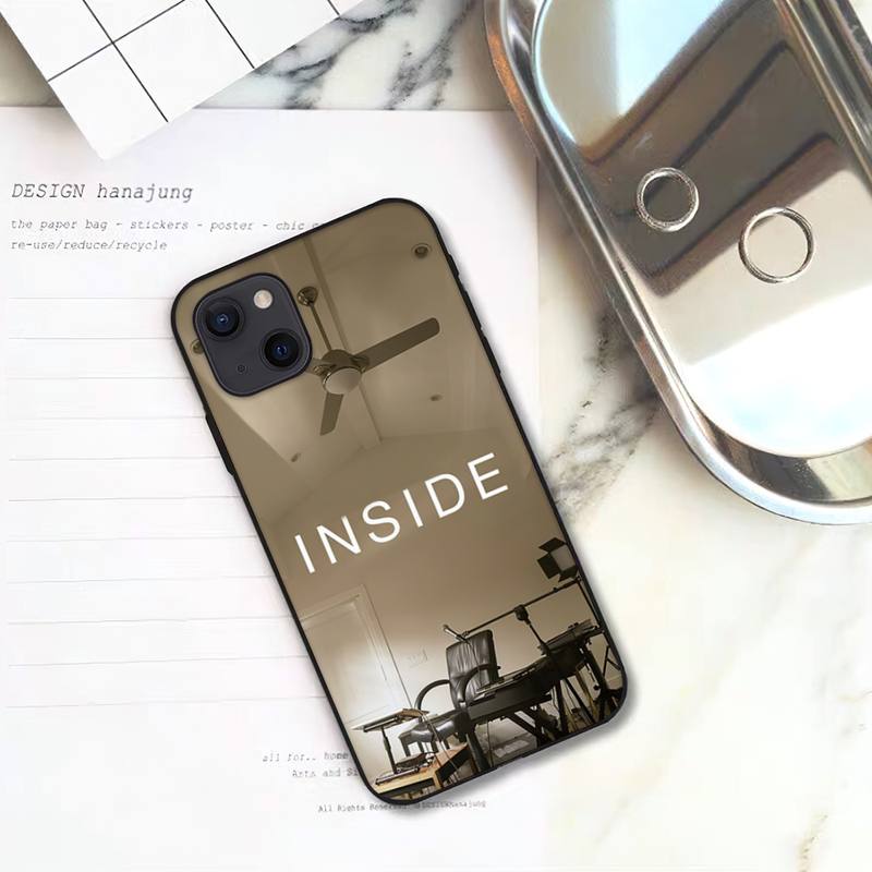 Speciální pouzdro na telefon RUICHI Bo Burnham Inside Comedy pro iPhone 11 12 Mini 13 Pro XS Max X 8 7 6s Plus 5 SE XR Shell