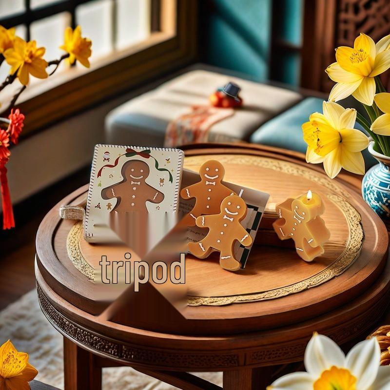 Gingerbread Man Scented Christmas Candle Souvenir