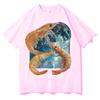 Funny Shrimp Meme T Shirt Unisex Women Aesthetic Harajuku High Quality Graphic TShirt Unisex Streetwear Oversized Cotton Tee Shirt