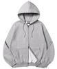 Another Archive Relax 2-Way Oversized Zip-Up Hoodie_Gray