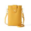 Women Crossbody Phone Bag PU Leather Cell Phone Wallet Purse Touchscreen Shoulder Bag Card Holder Coin Purse Mini Messenger Bag for Women