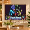 Custom Name Rainbow Friends 5D Diamond Painting Personalized Full Drill Diamond Art Kit Gift