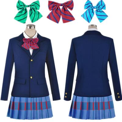 4pcs Anime Lovelive Love Live Cosplay Costume Kousaka Honoka Minami Kotori Ayase Eli Tojo Nozomi Nishikino Maki School Uniform