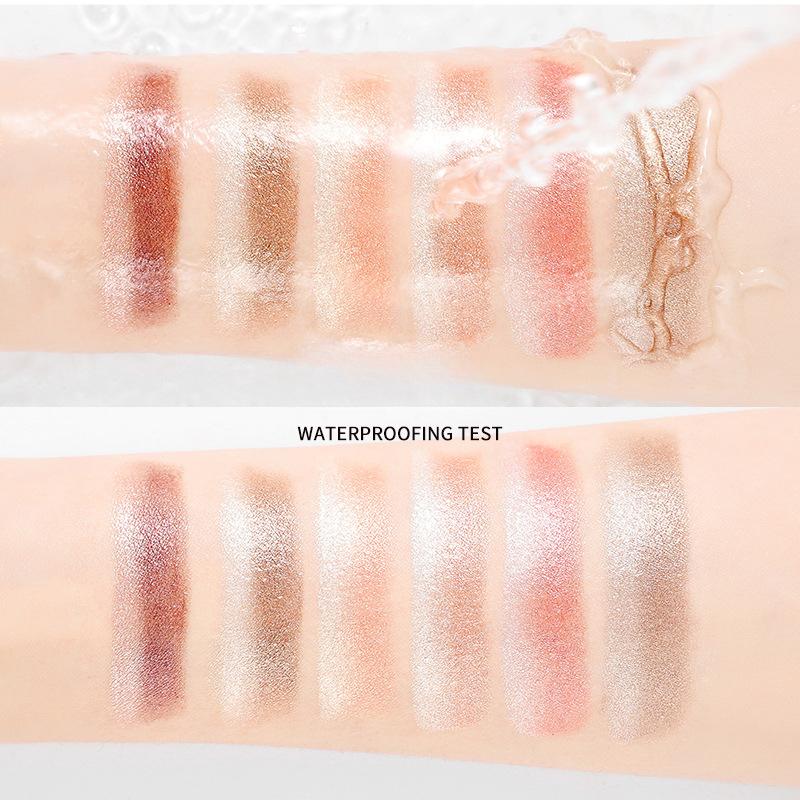 Neuer, zweifarbiger Lazy-Lidschattenstift mit Farbverlauf, wasserfester und schweißfester Lidschatten und Make-up, das nicht leicht verwischt