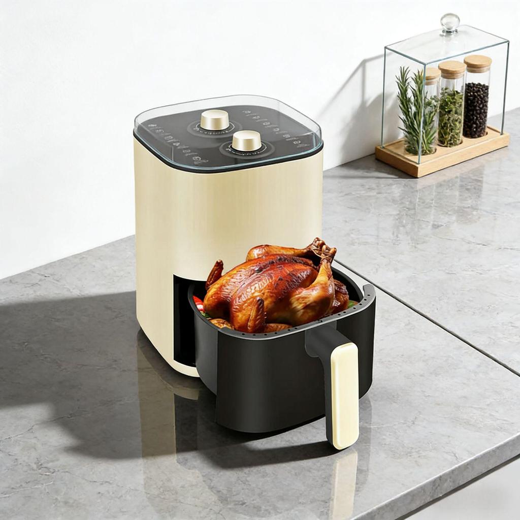 Smart Electric Air Fryer: Large Capacity, Automatic, Oil-Free, Multifunctional Oven for Frying