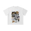 260 GSM Double Yarn 32 Count 100% Cotton One Piece V48 Luffy Lucci Print Unisex Heavy Cotton T Shirt