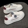 Thick-soled White Shoes Women's Spring and Summer 2025 New Breathable Casual Sports Board Shoes Soft-soled Shoes Children