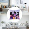 K-Kpop D-Demon H-Hunters Pillow Case Short Plush Print Square Throw Pillow Covers Sofa Home Cushion Decor