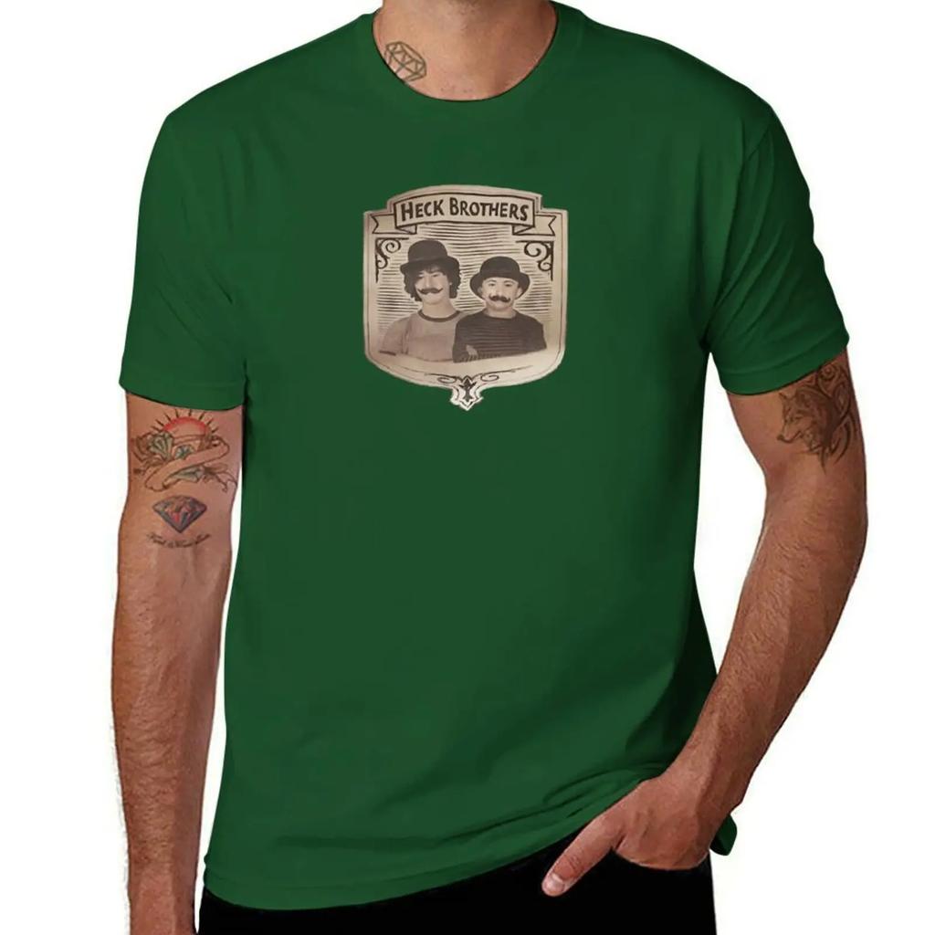 the middle heck brothers oldtimey bbq sauce TShirt kawaii clothes customs mens graphic tshirts anime